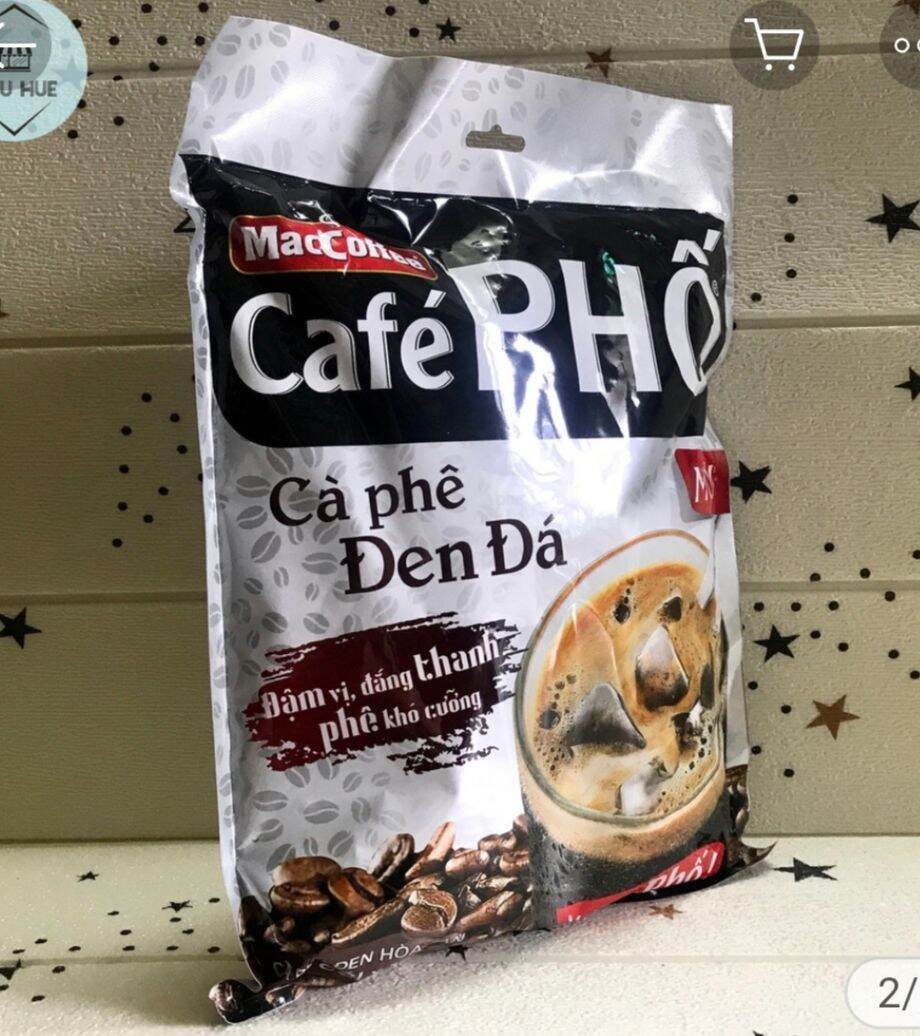 Cafe phố đen đá bịch 35 gói x 16g