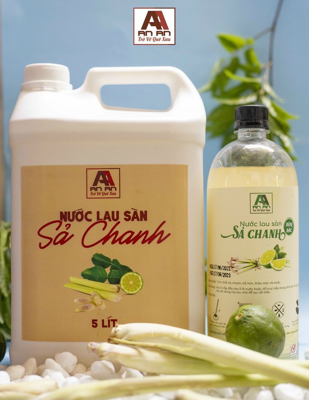 Nước lau sàn Sả Chanh Đậm đặc