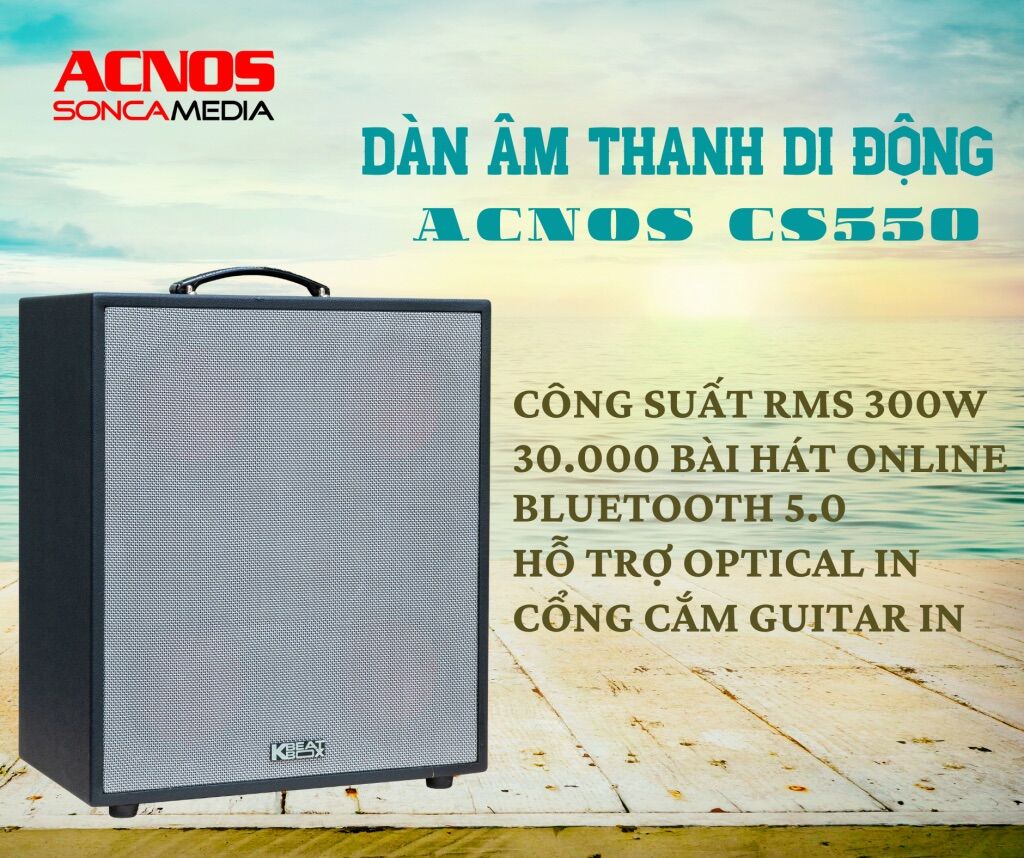 [HCM]Loa kéo di động Sơn ca CS550
