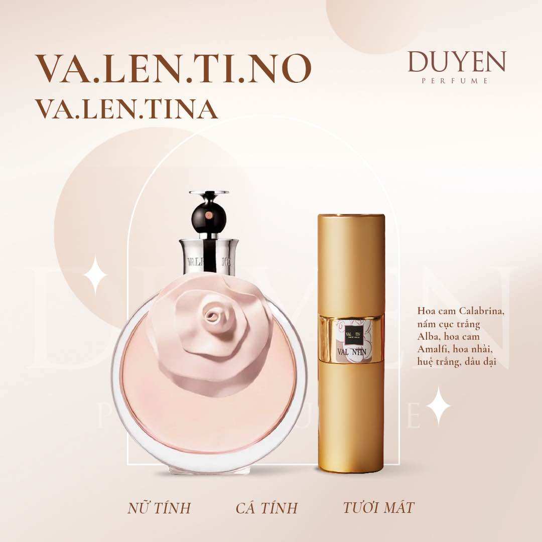Duyenperfume - nước hoa mini 20ml nữ valentina