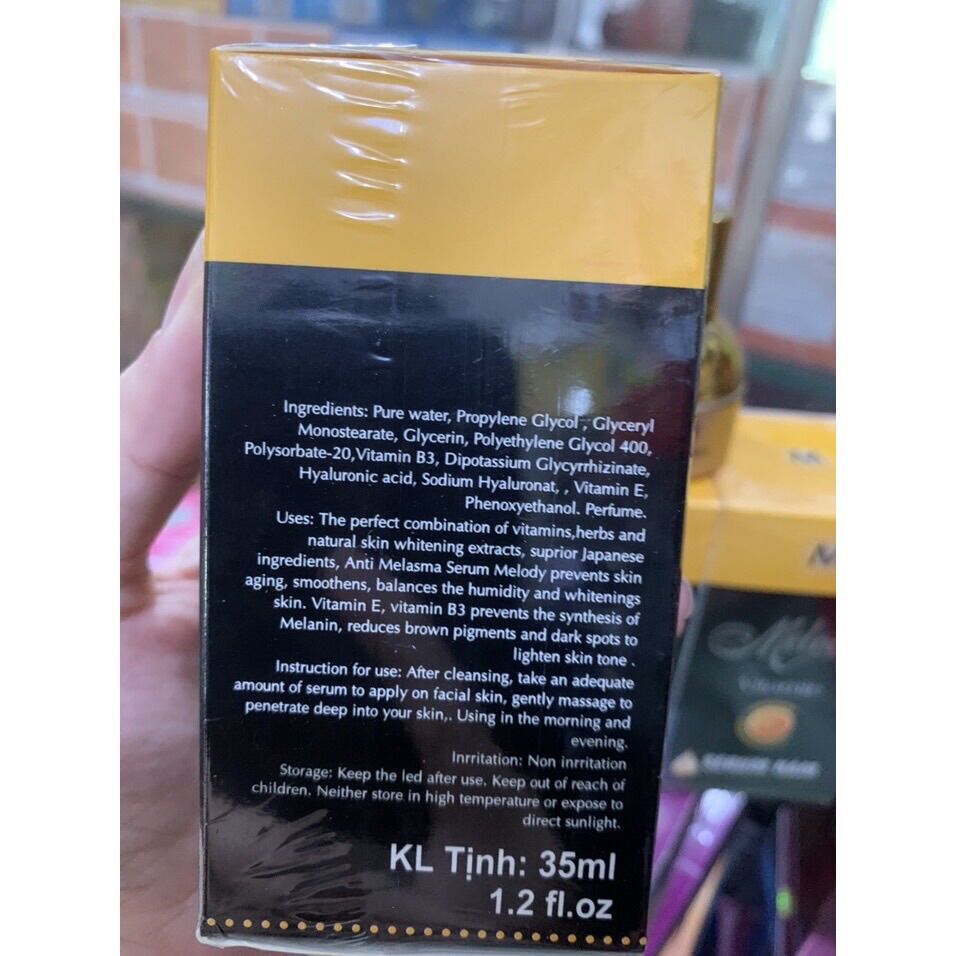 Serum hết nám melody chai 35ml