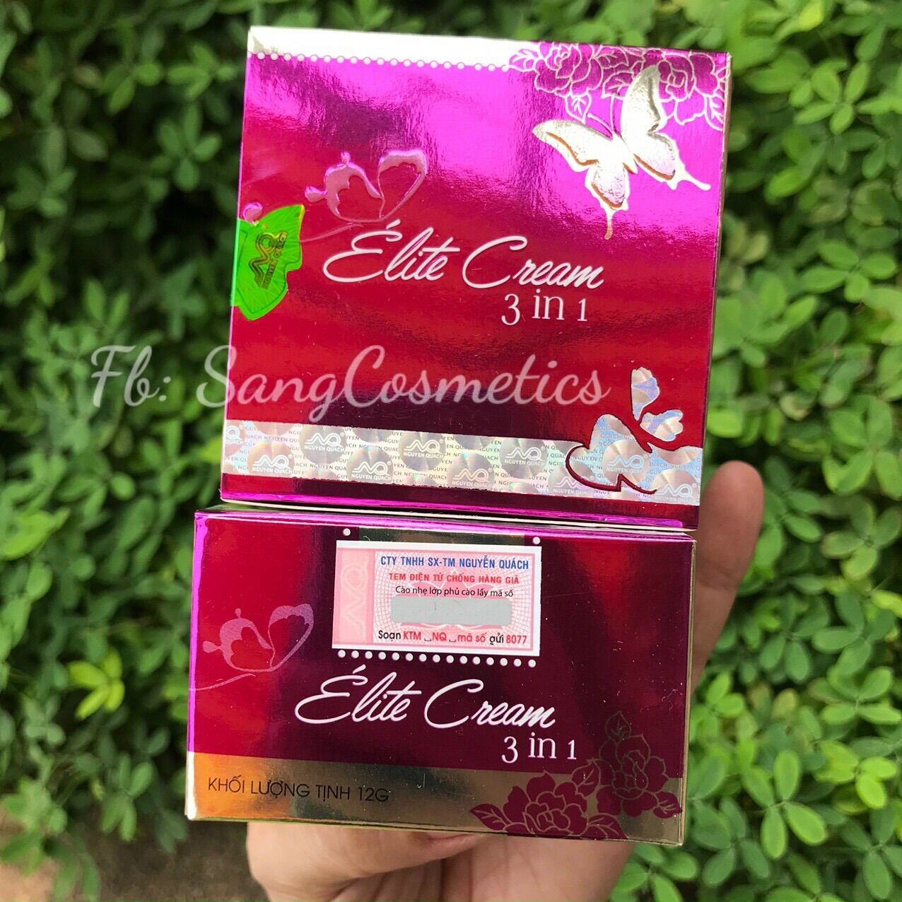 Kem bướm dưỡng trắng da mặt