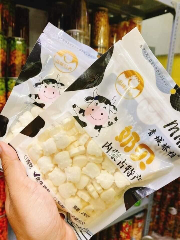 Kẹo sữa bò non nén 35k/ gói 250gr 100 viên