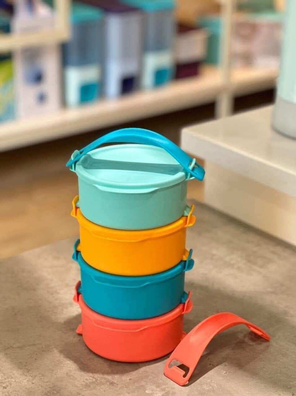 Bộ hộp cơm Small Round Click To Go - Tupperware