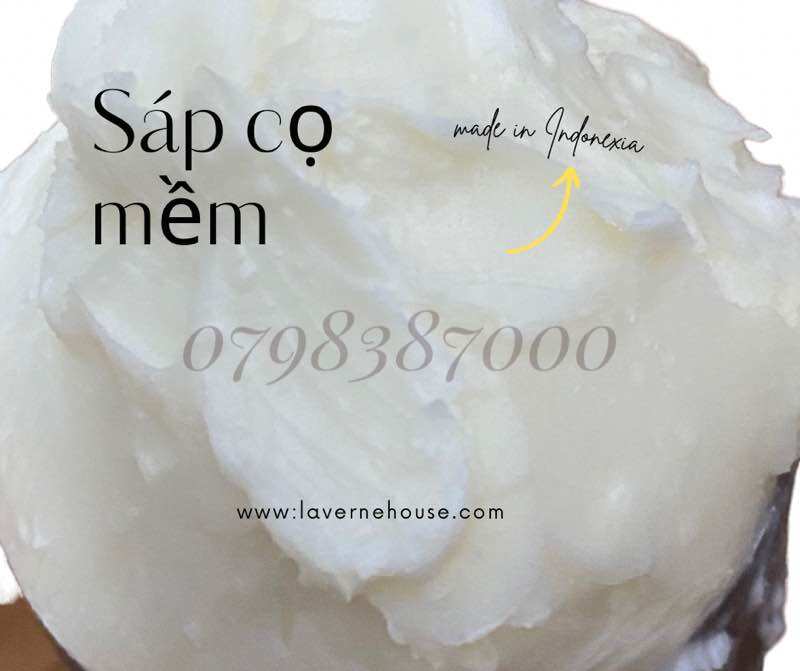 Sáp cọ mềm cao cấp Plam wax làm nến