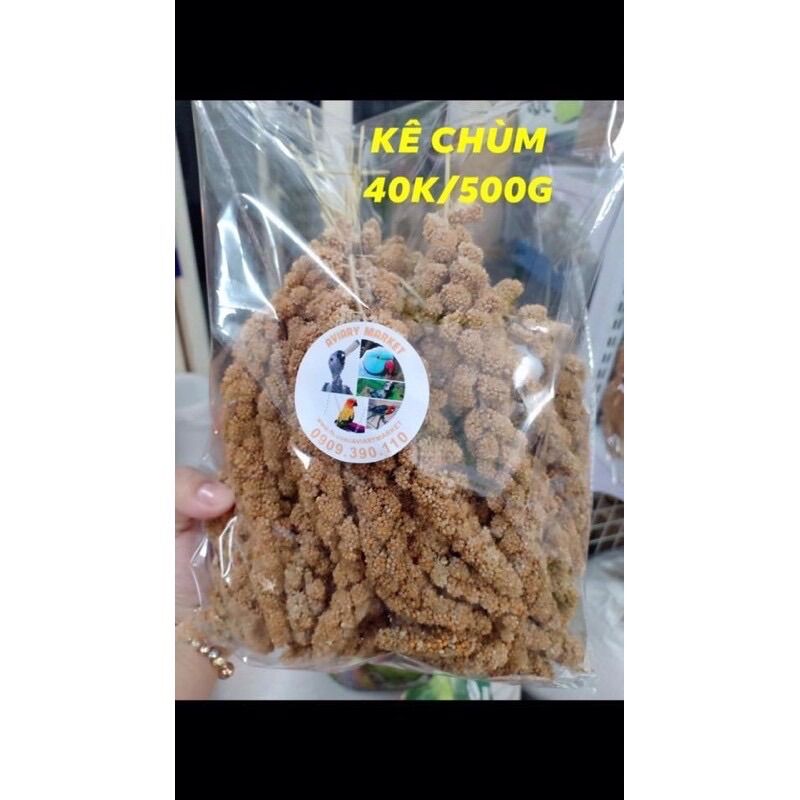 Kê chùm / kê bông cho chim vẹt hamster 1kg