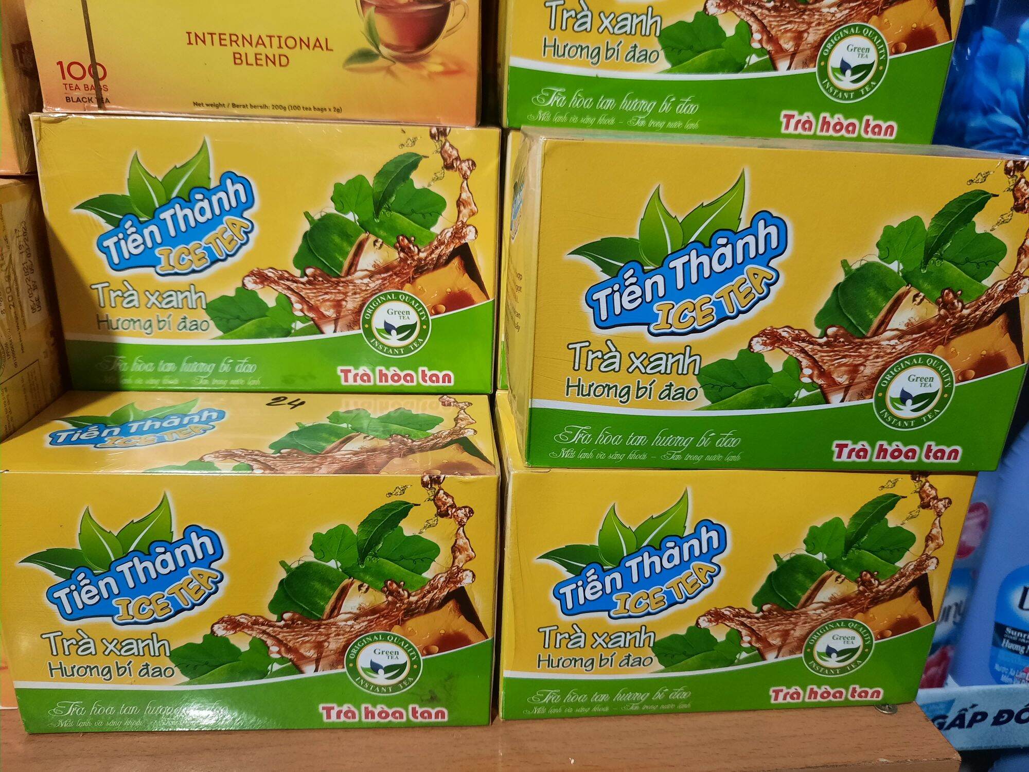 trà bí đao hòa tan họp 24 gói