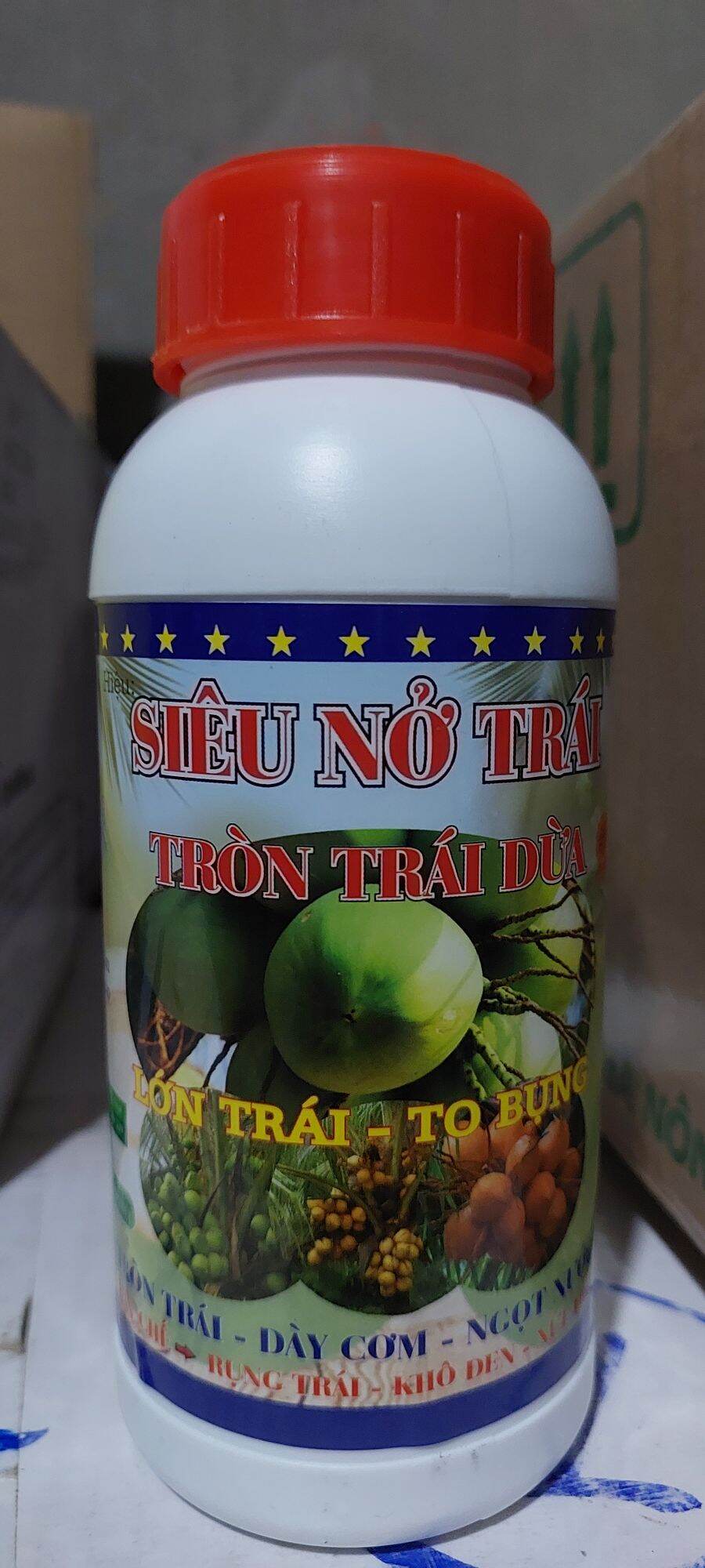 Thuốc xịt lớn trái và giãn nở trái chuyên cây dừa chai 500ml