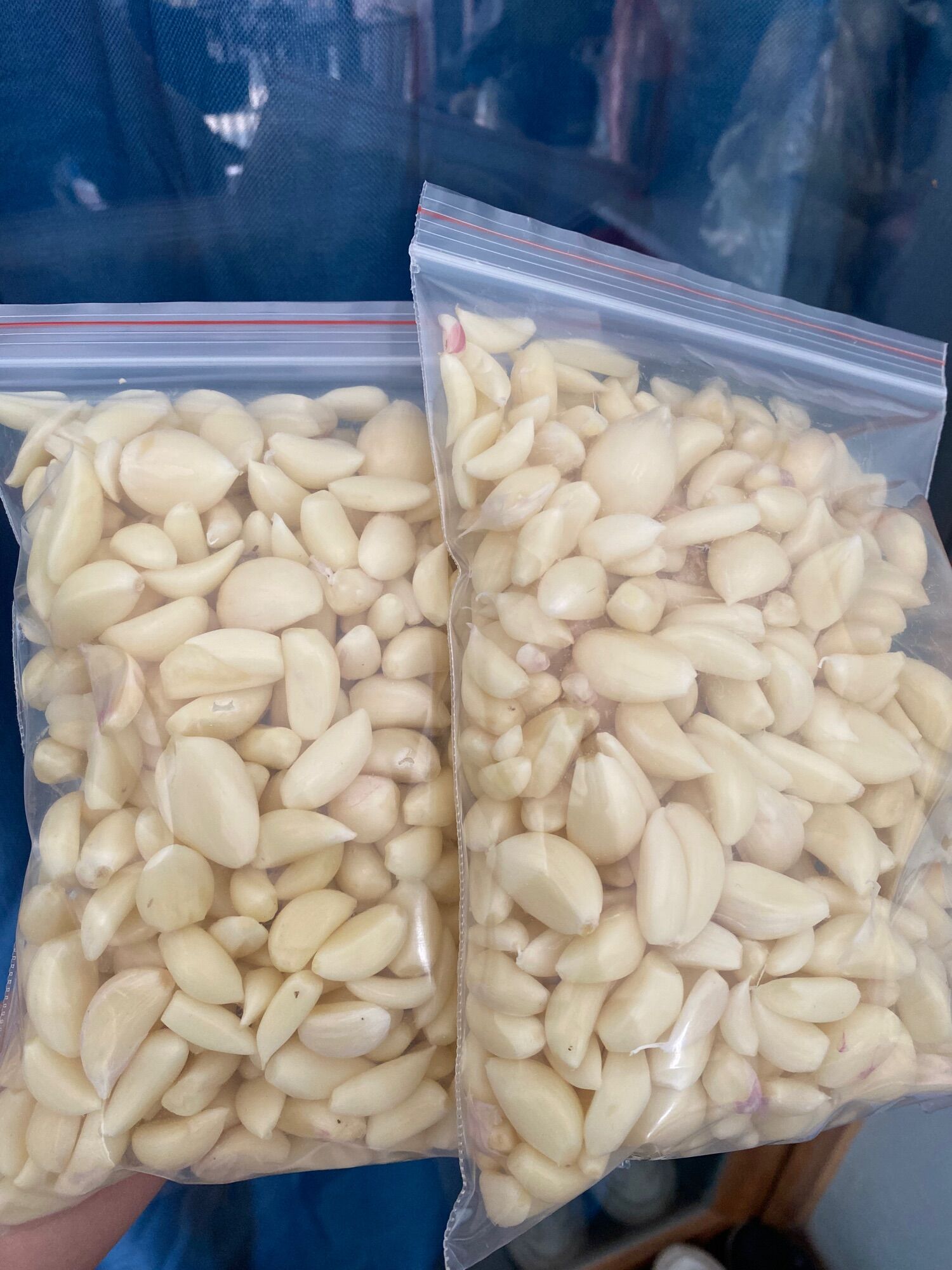 Tỏi bóc sẵn 0,5kg, tỏi ta