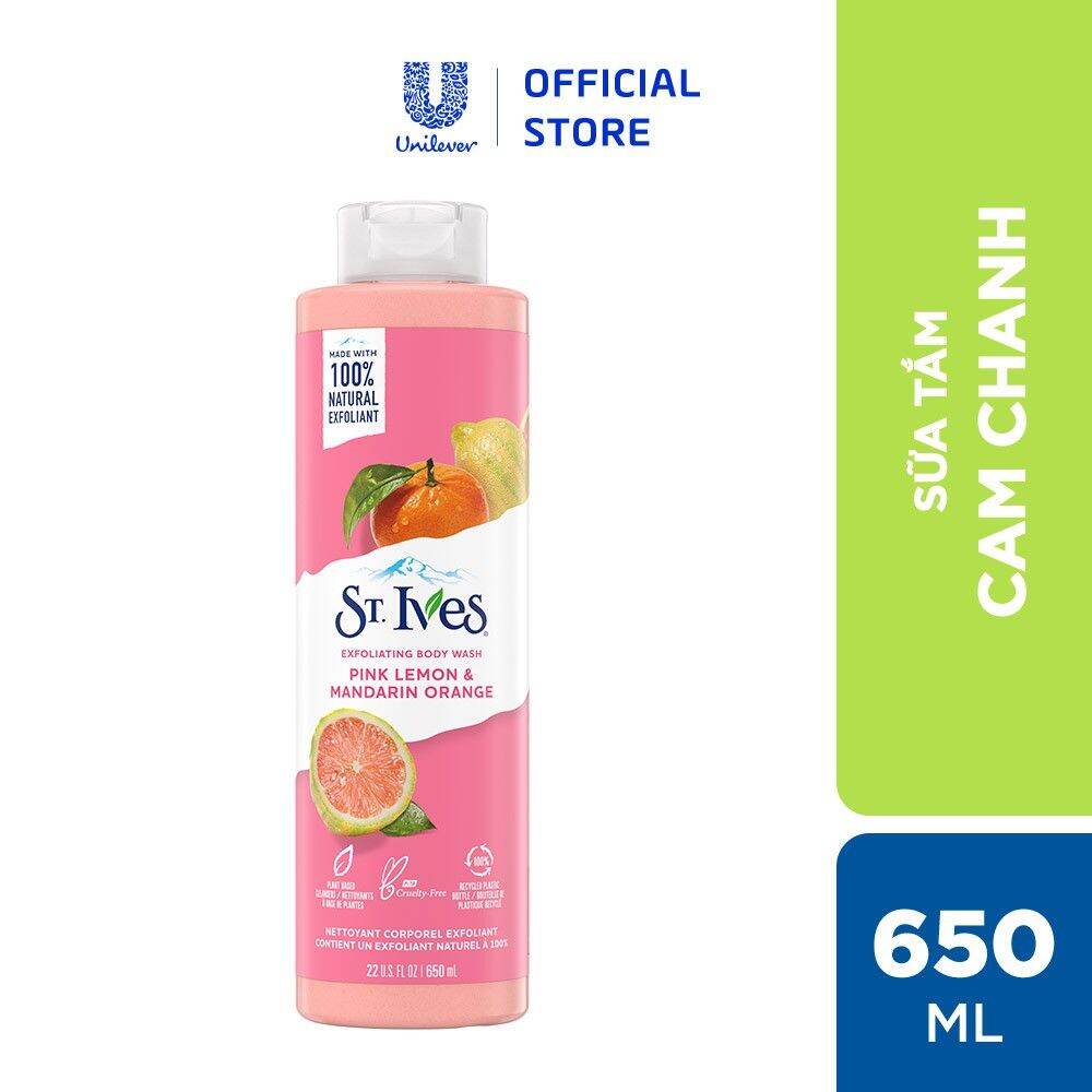 Sữa Tắm St.ives 650Ml Tẩy Tế Bào Chết - Td Shop