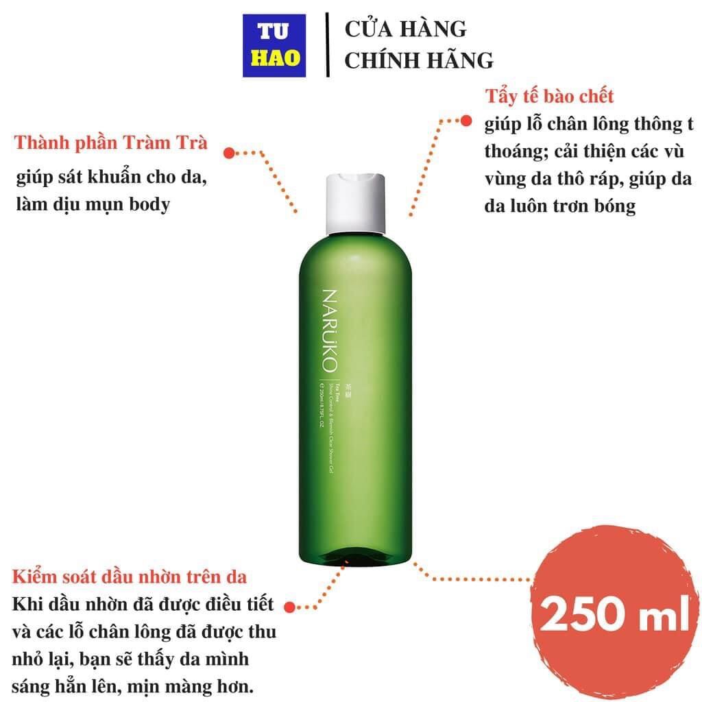 Sữa tắm mụn lá trà