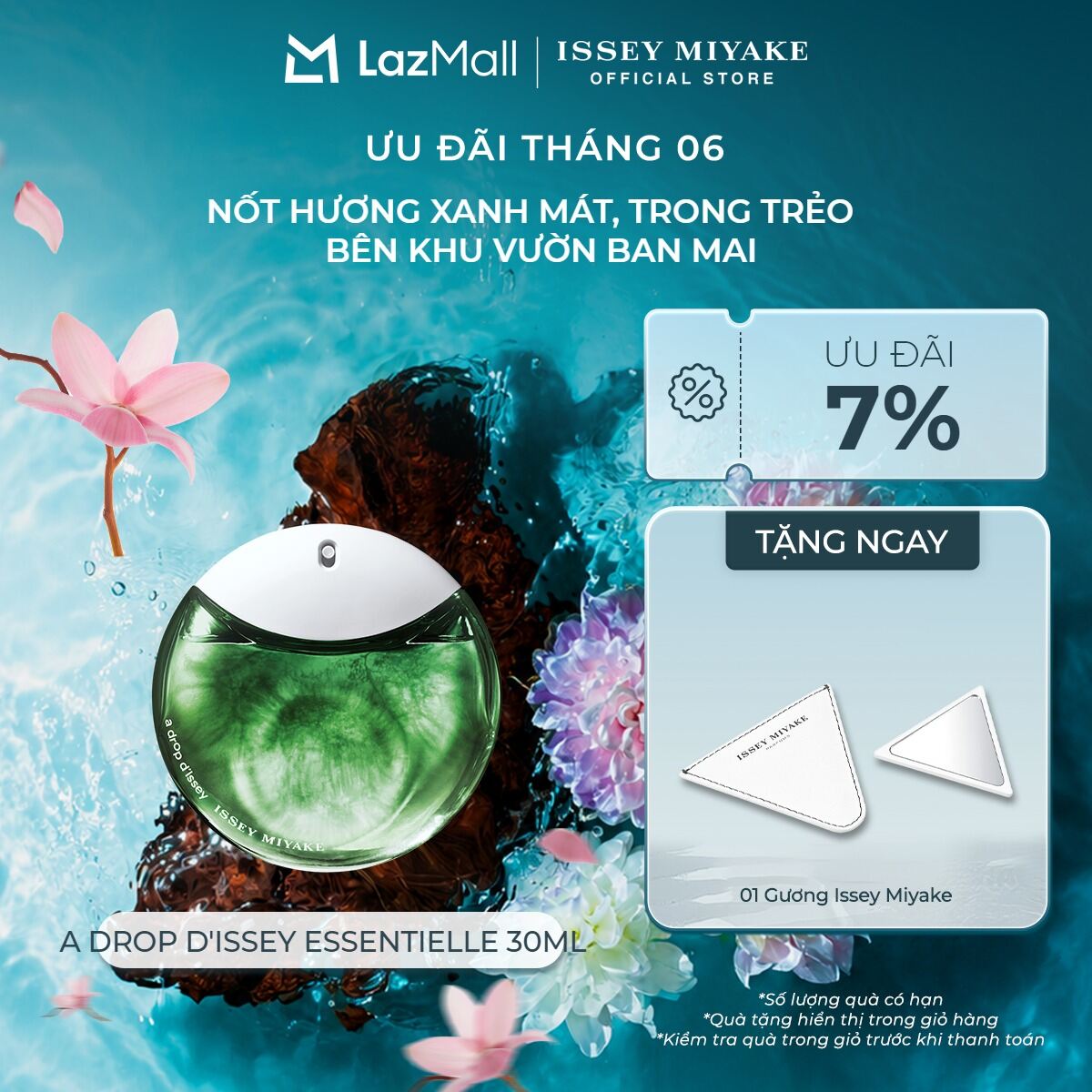Nước hoa nữ Issey Miyake A Drop d'Issey Essentielle EDP 30ML