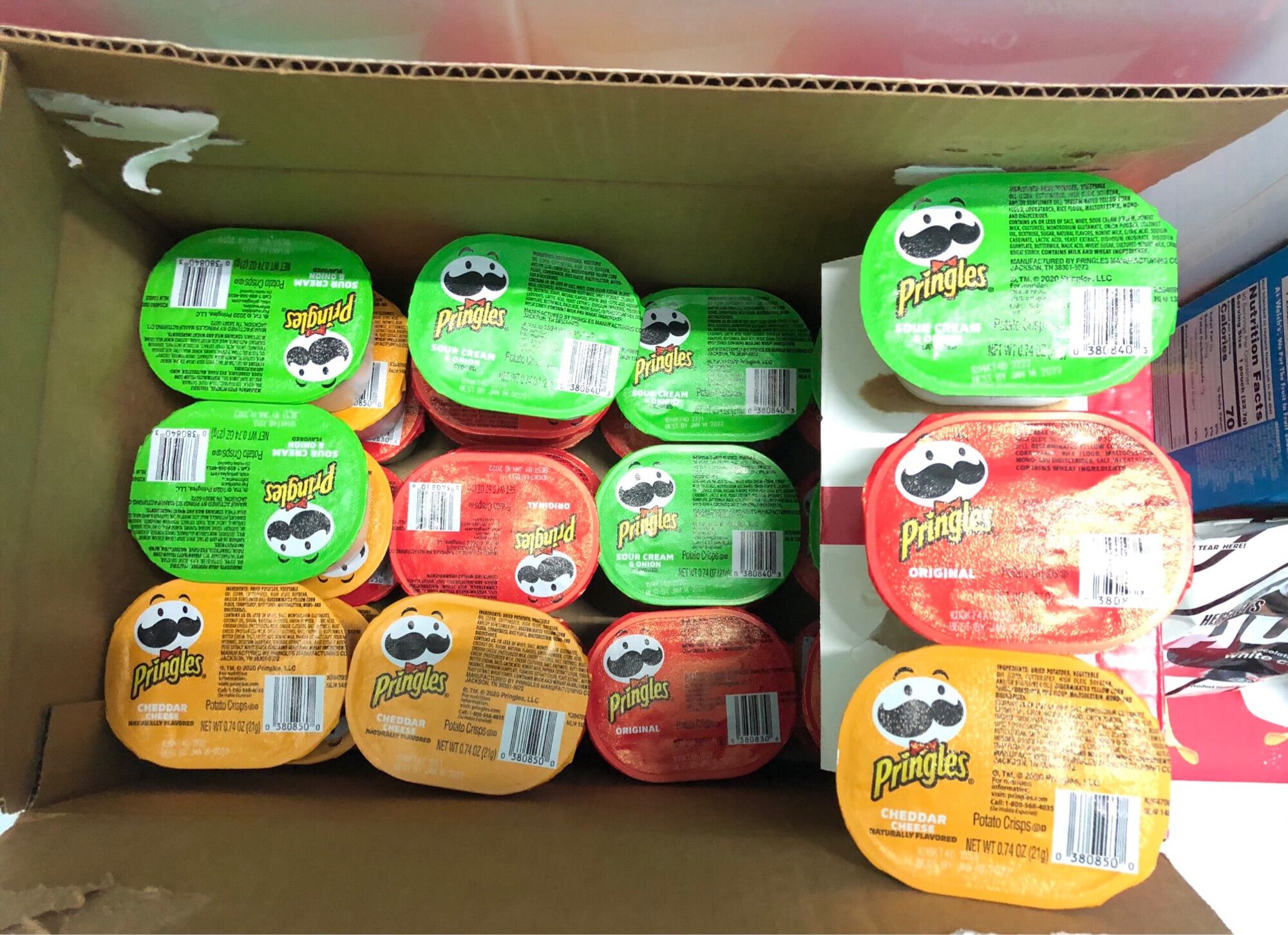 [THÙNG] KHOAI TÂY PRINGLES ORIGINAL MỸ 🇺🇸🇺🇸🇺🇸