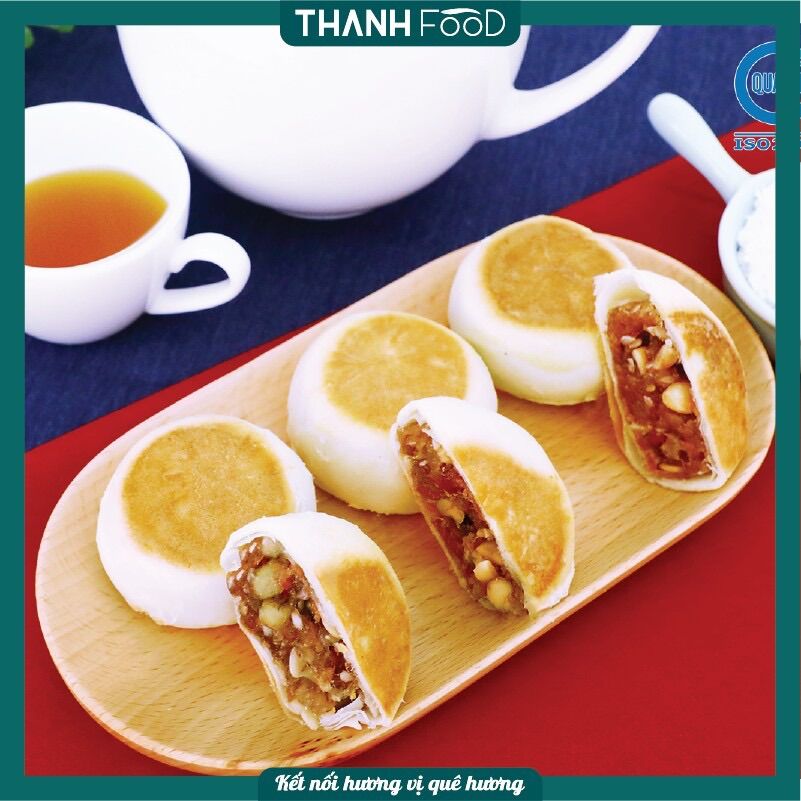 Bánh pía chà bông bò
