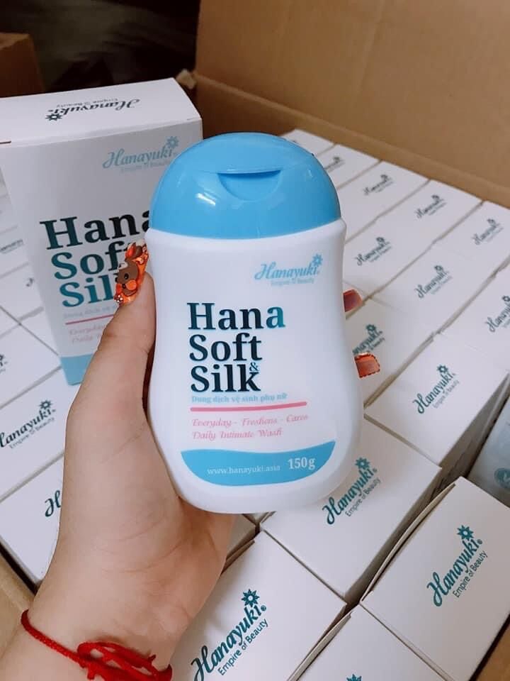Hana soft silk - Dung dịch vệ sinh Hanayuki