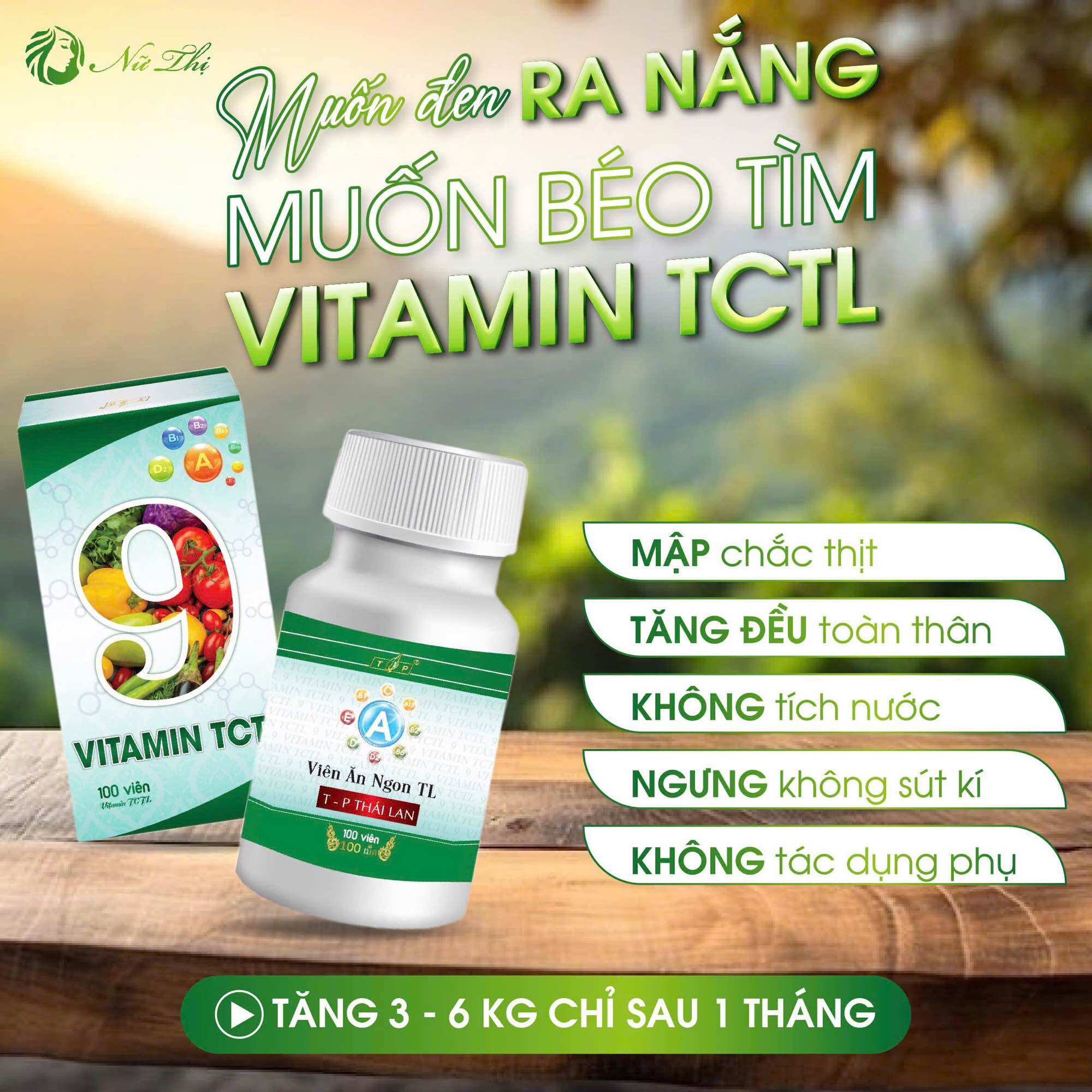 Viên Ăn Ngon TL tăng cân