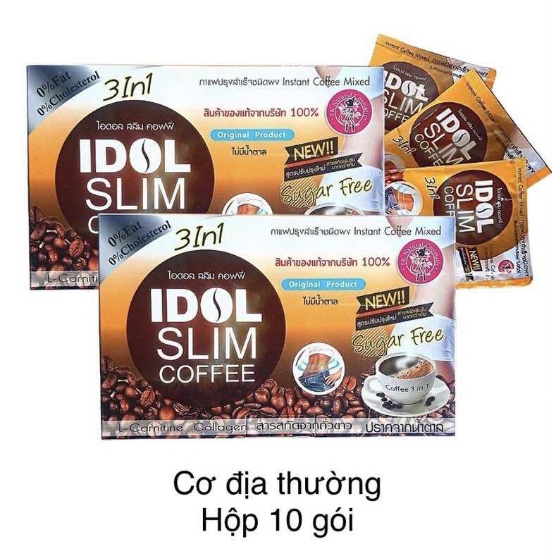 Cà phê giảm cân idol slim coffee chuẩn thái Lan