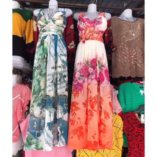 🌻 ĐẦM MAXI HOA - Silk Thái 🌻