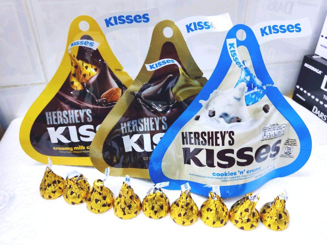 Chocolate Hershey's Kisses gói 36g (3 vị )