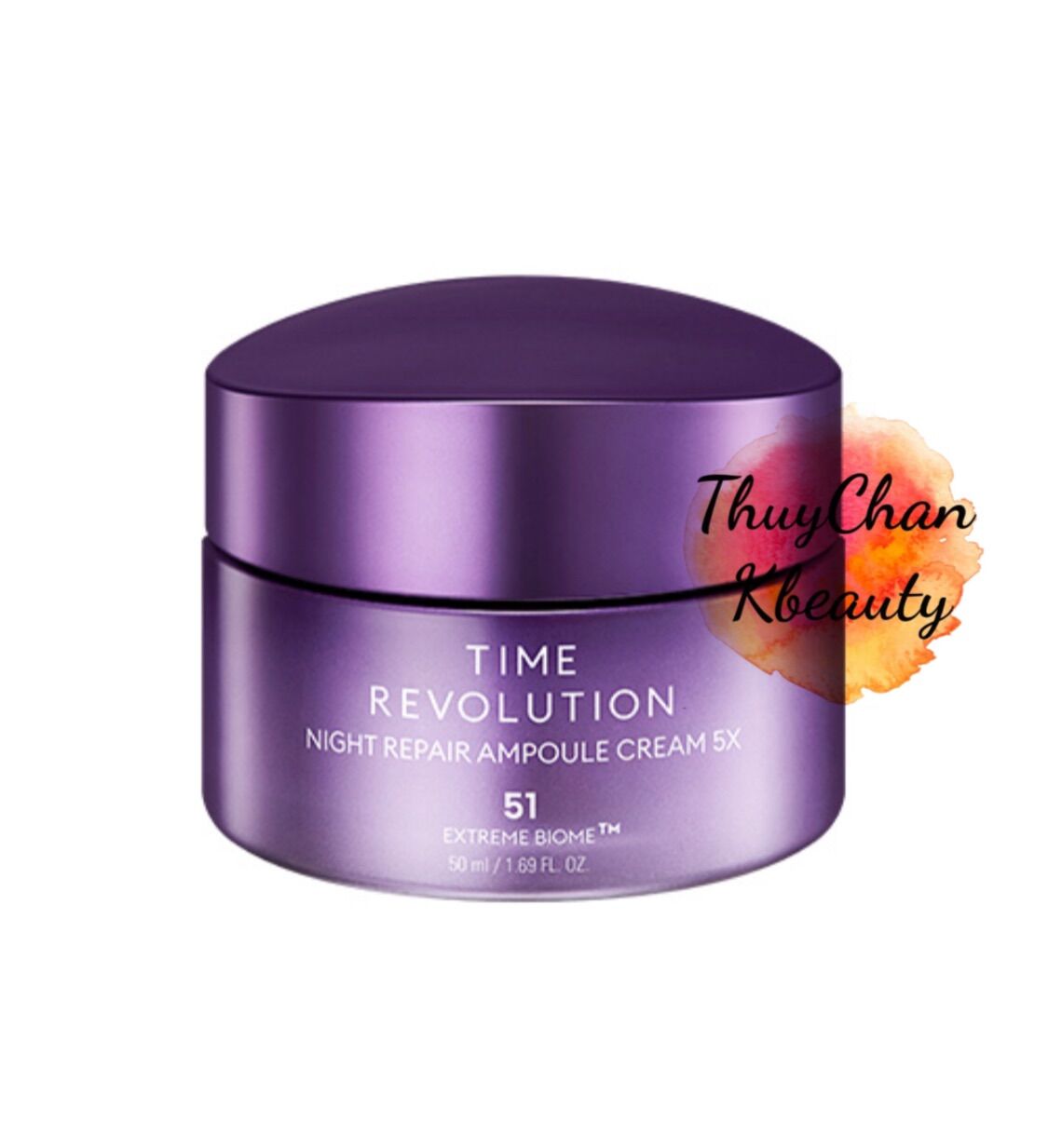 MS90 Kem dưỡng da ban đêm chống lão hoá Missha Time Revolution Night Repair Ampoule Cream 5X 50ml