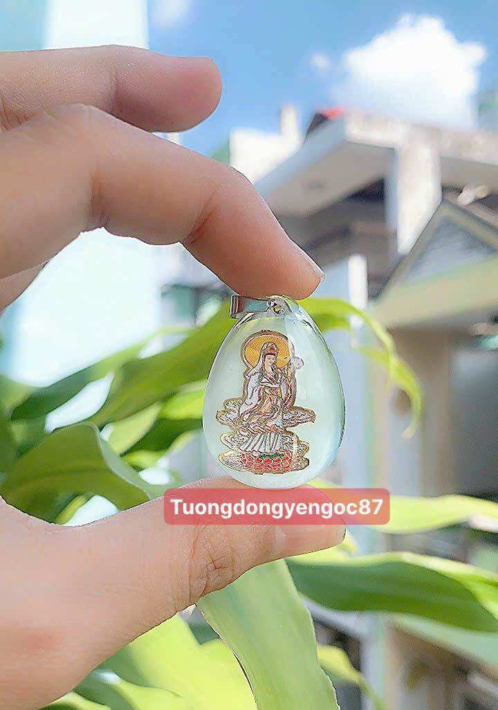 Dây chuyền phật bà quan âm dạ quang