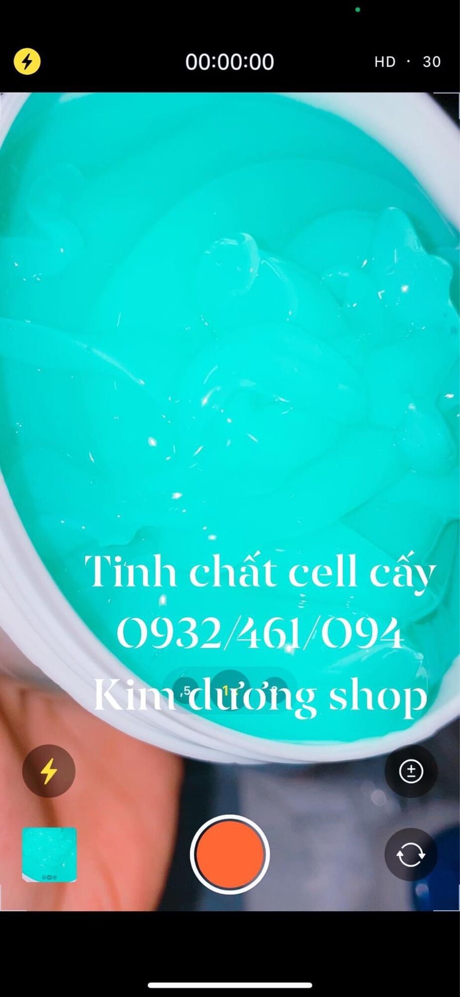 Lẻ hộp 500g cell cấy trắng siêu mạnh