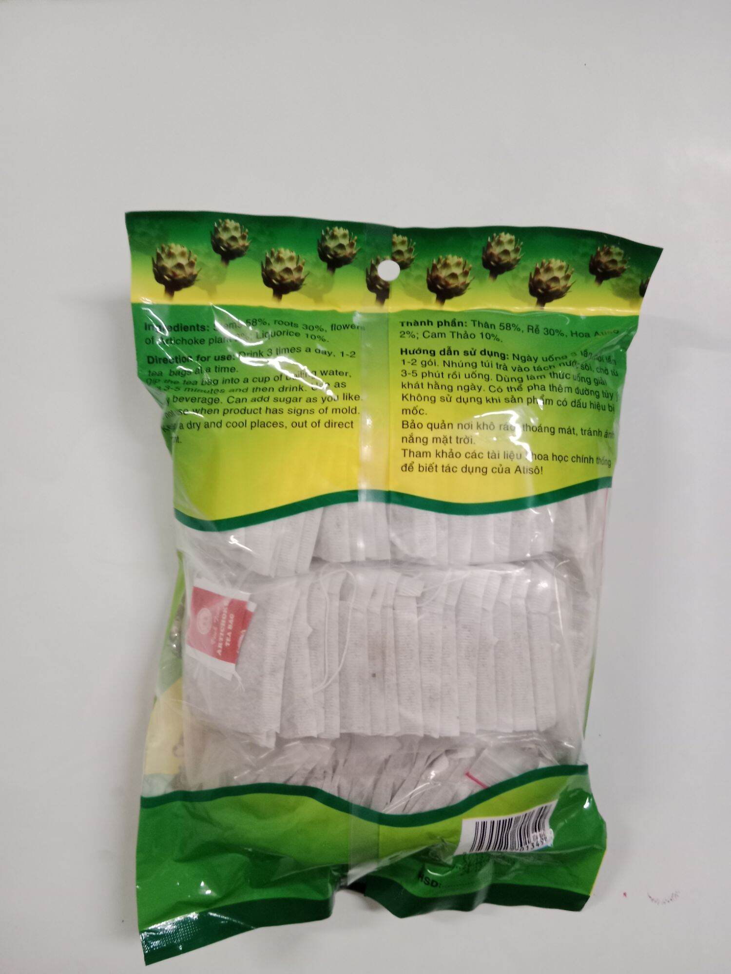 Trà Atiso túi lọc (200g,100gx2g) Vĩnh Tiến