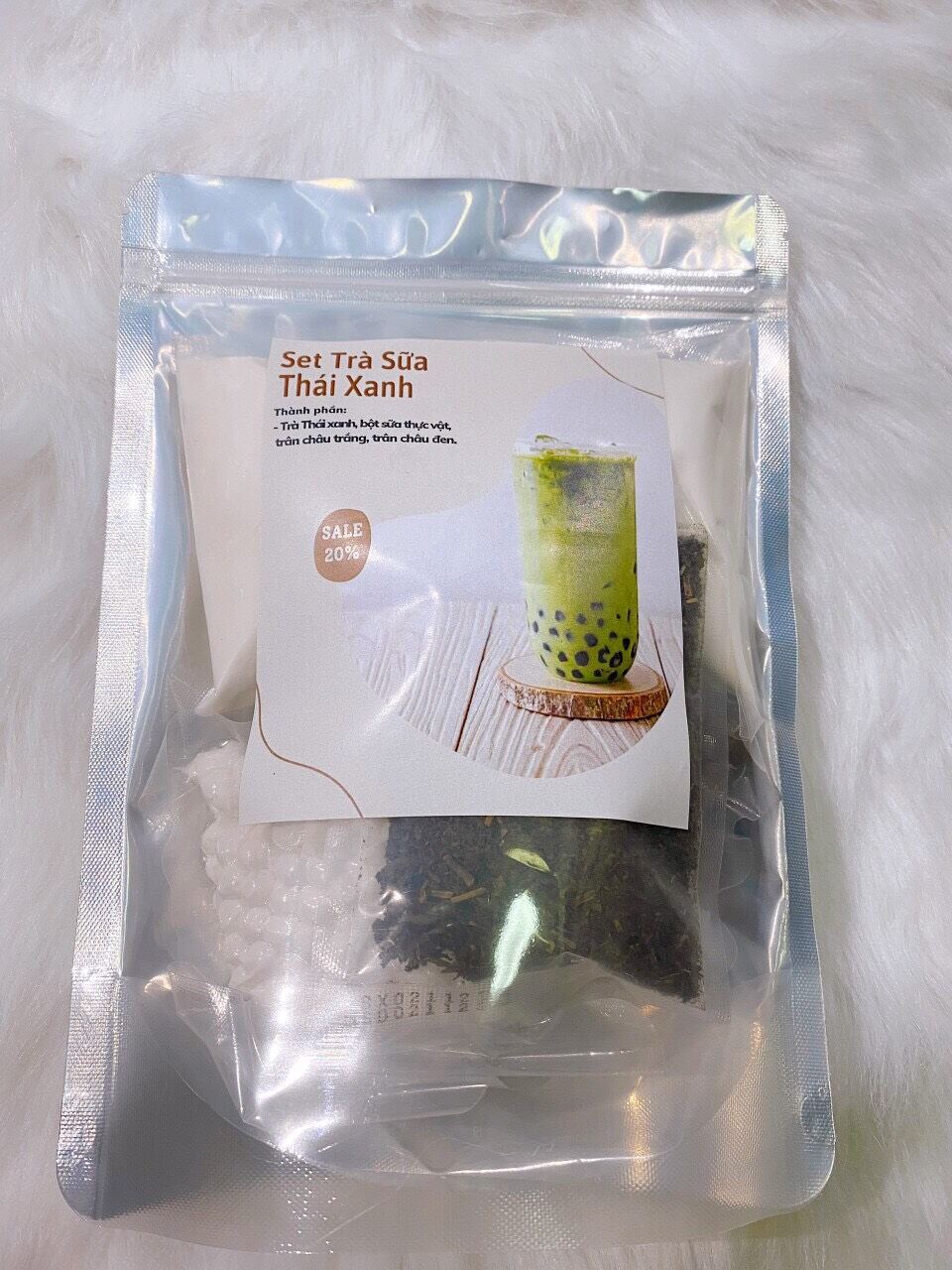 Sét trà sữa Thái Xanh
