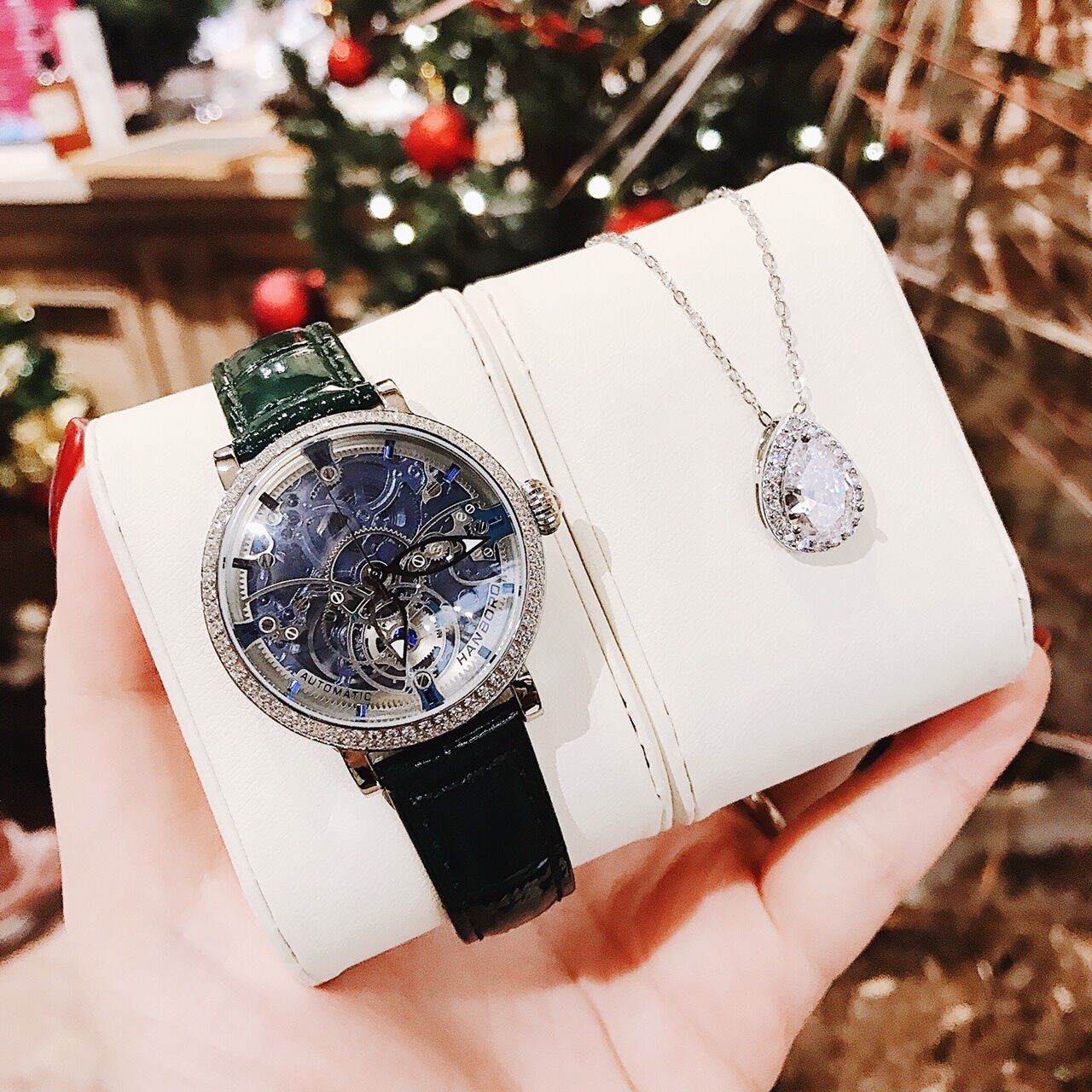 Đồng Hồ Nữ Hanboro Automatic