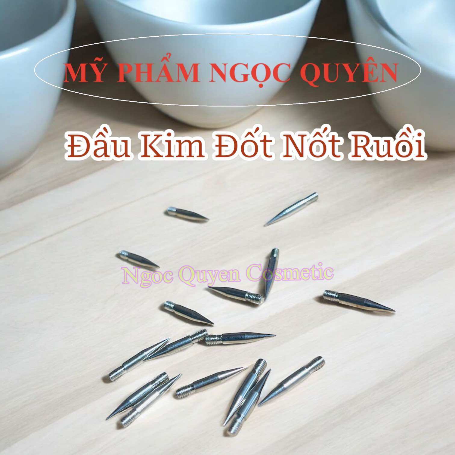 Đầu kim đốt nốt ruồi spa-Đầu kim đốt lớn