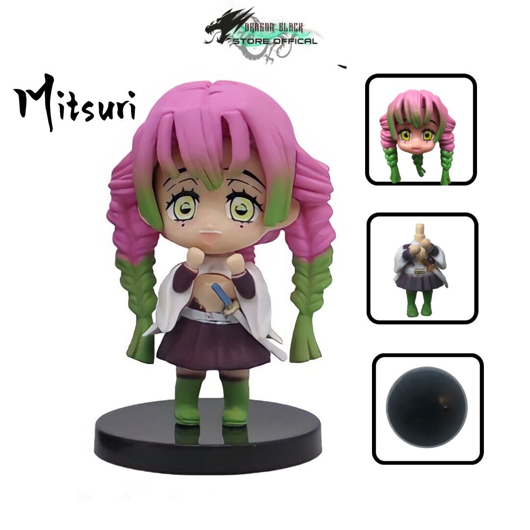 Mô hình nhân vật Kimetsu no Yaiban Luyến trụ Mitsuri cao 19cm full box , Figure  anime Mitsuri. | Lazada.vn