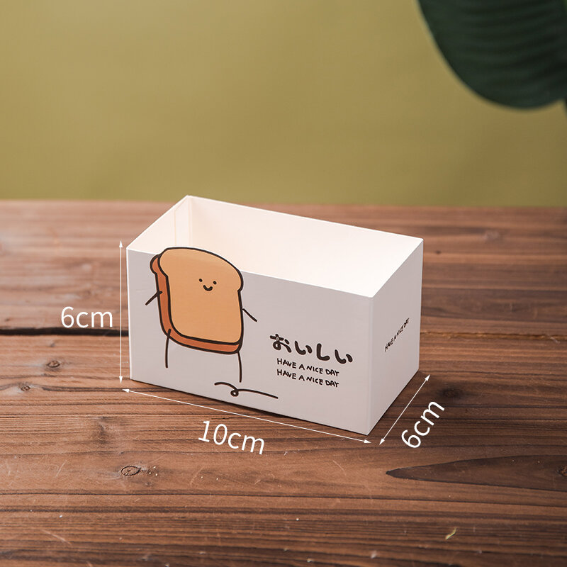 Hộp Bánh Sandwich Ngăn Kéo Nổi Tiếng Trên Mạng, Bánh Mì Kẹp Thịt, Hộp Cơm, Hộp Bánh Mì Nướng Trứng Dày Cho Bữa Sáng, Bánh Mì Nướng