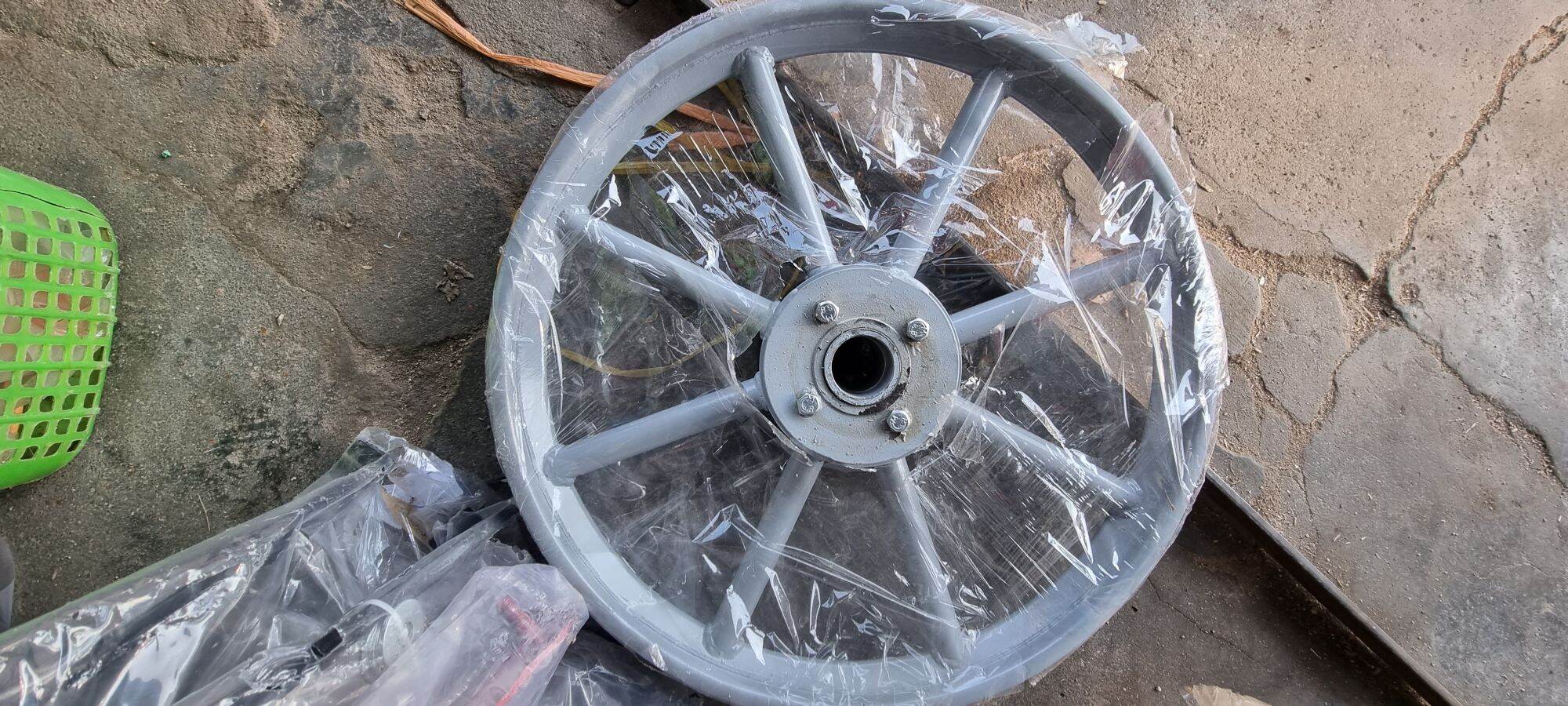 bát tròn độ đĩa vành thồ sắt trước,sau.