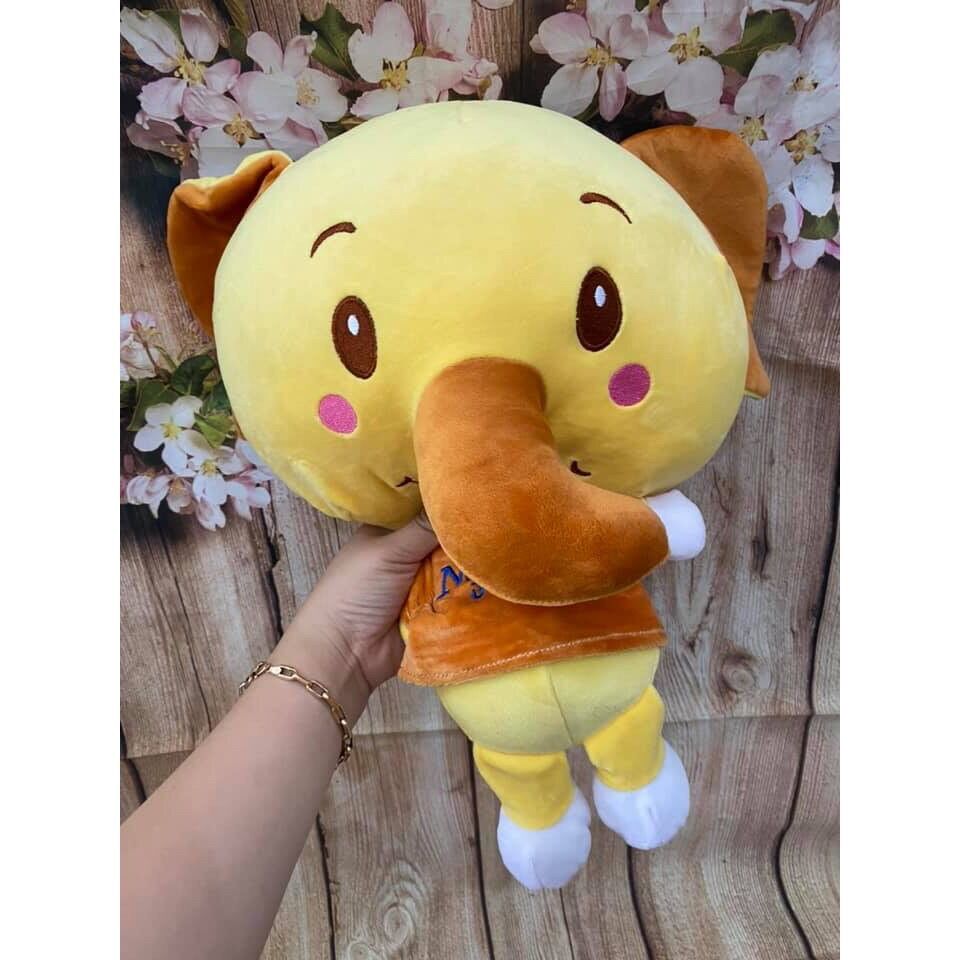 Bộ mền gối voi cho bé - quà từ sữa Nutren junior