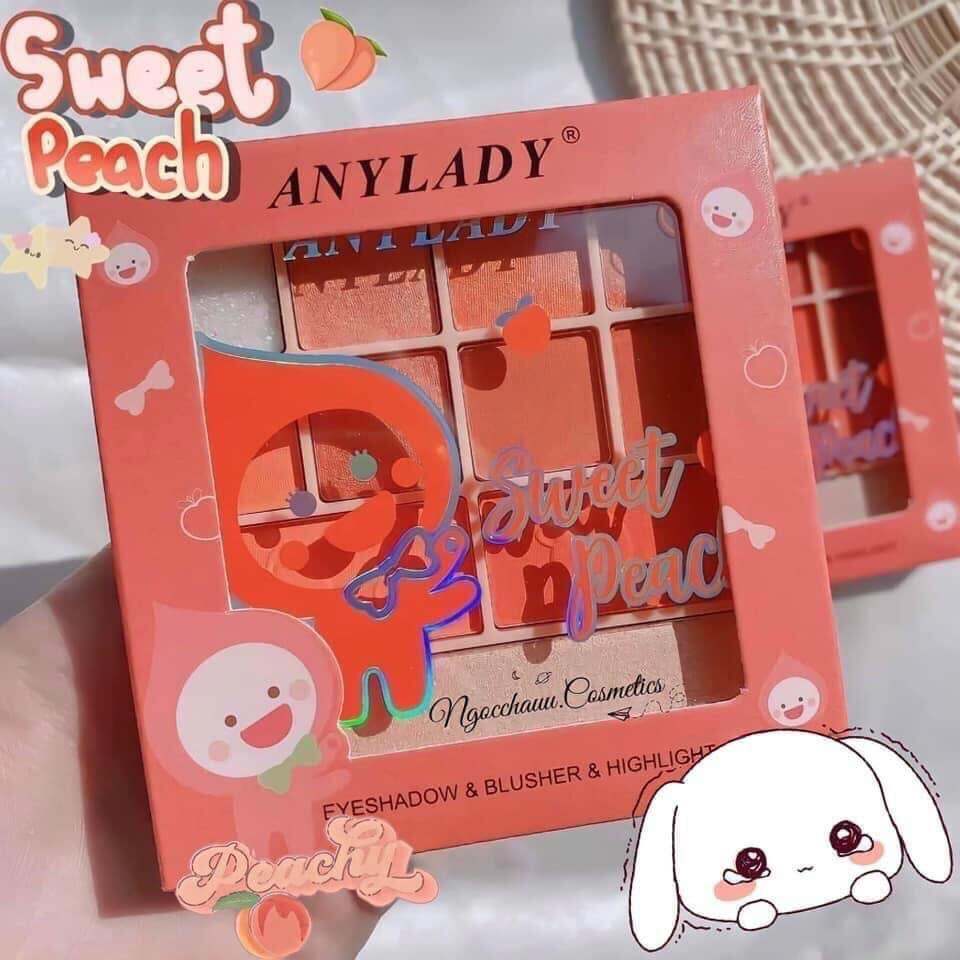 Bảng Mắt 11 Ô Kèm Má Hồng Siêu Đẹp