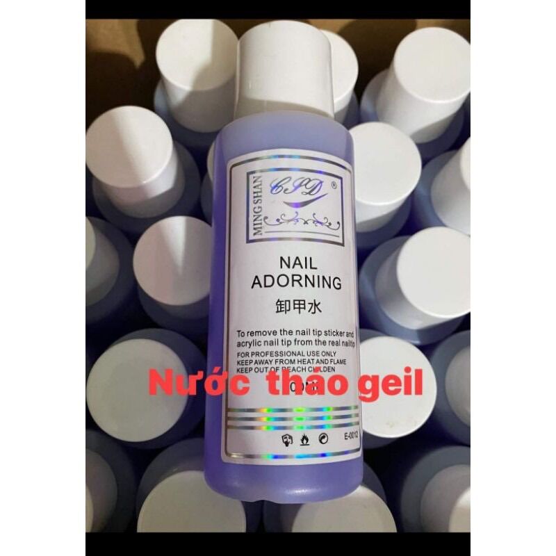 Nước ủ phá gel+rửa cọ+lau gel