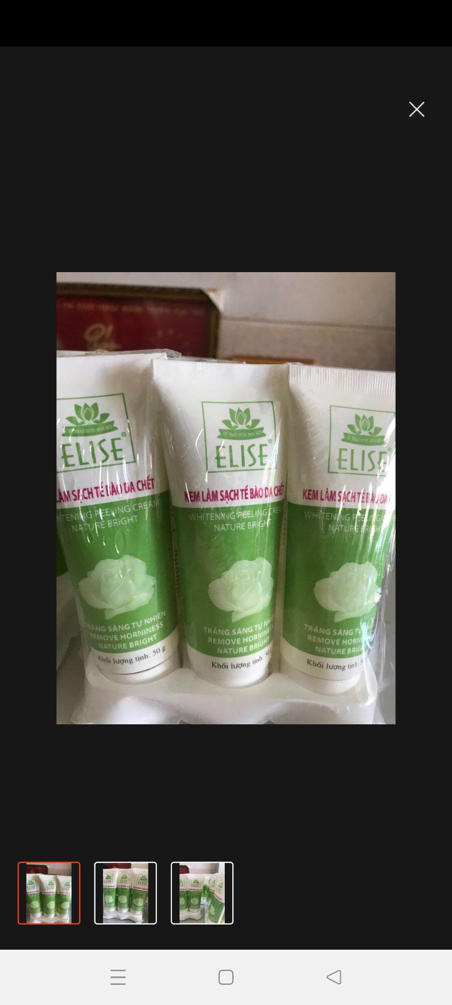 Tẩy tế bào chết Elise 50g