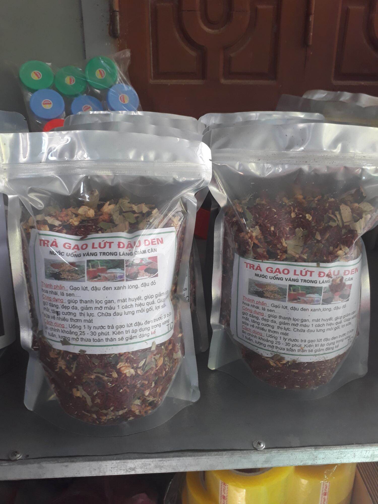 Trà gạo lứt đậu đen - 1kg giá sỉ