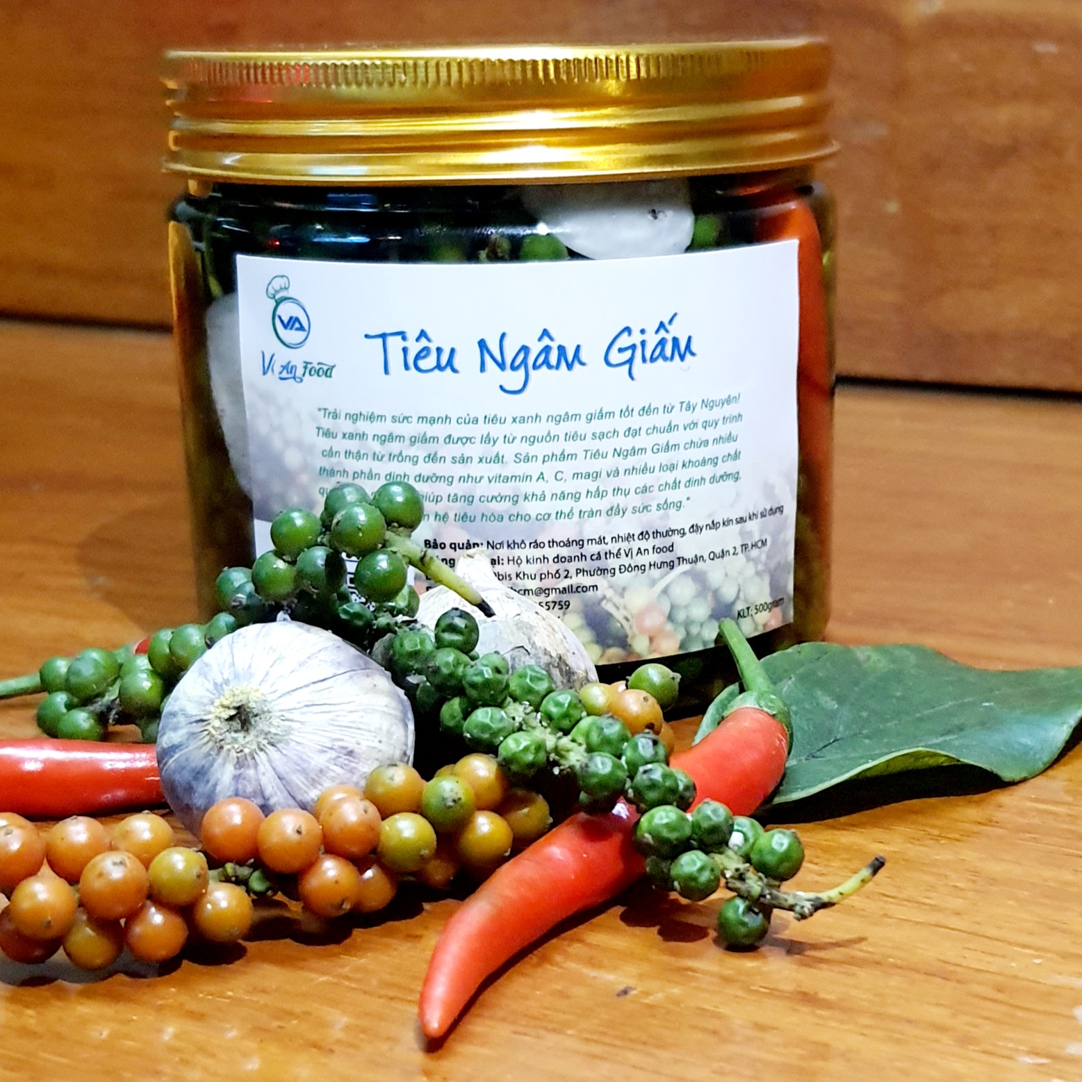 Tiêu Xanh ngâm Giấm