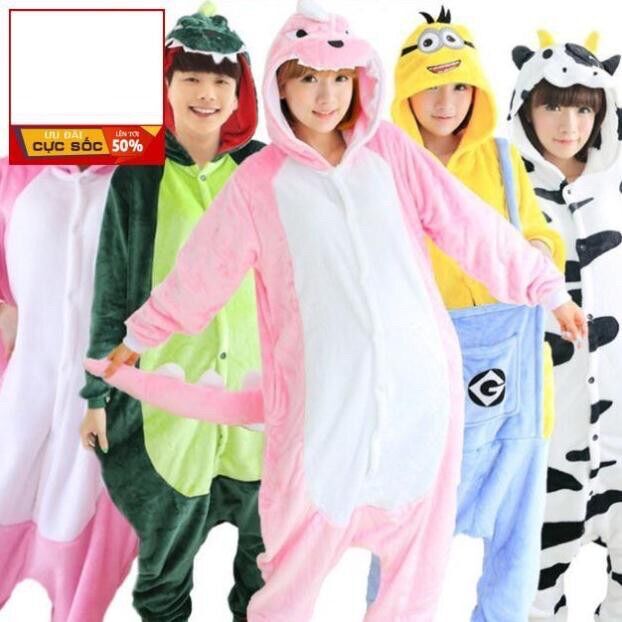 Áo thú khủng Long xanh size S ( tương đương 145-155cm)