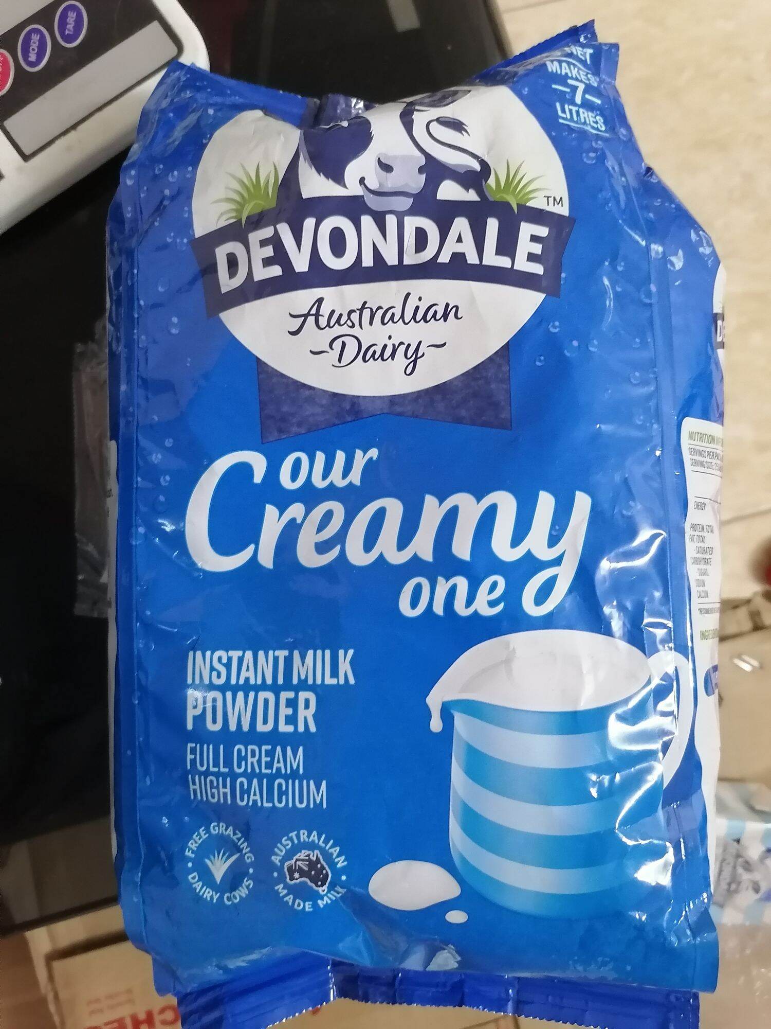Sữa bột devondale 1 kg date t3.2025