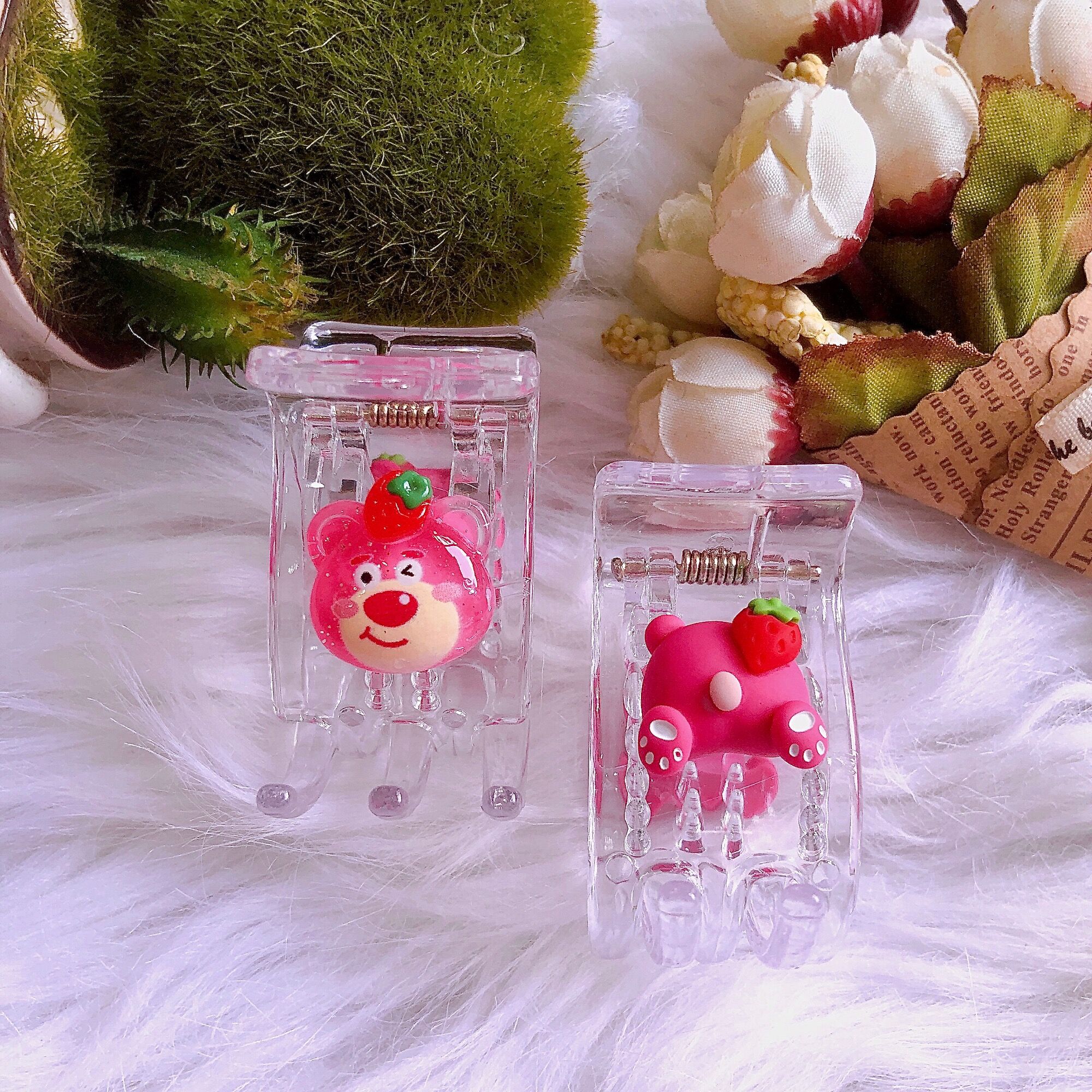 KẸP TÓC CÀNG CUA 5R GẤU DÂU LOTSO