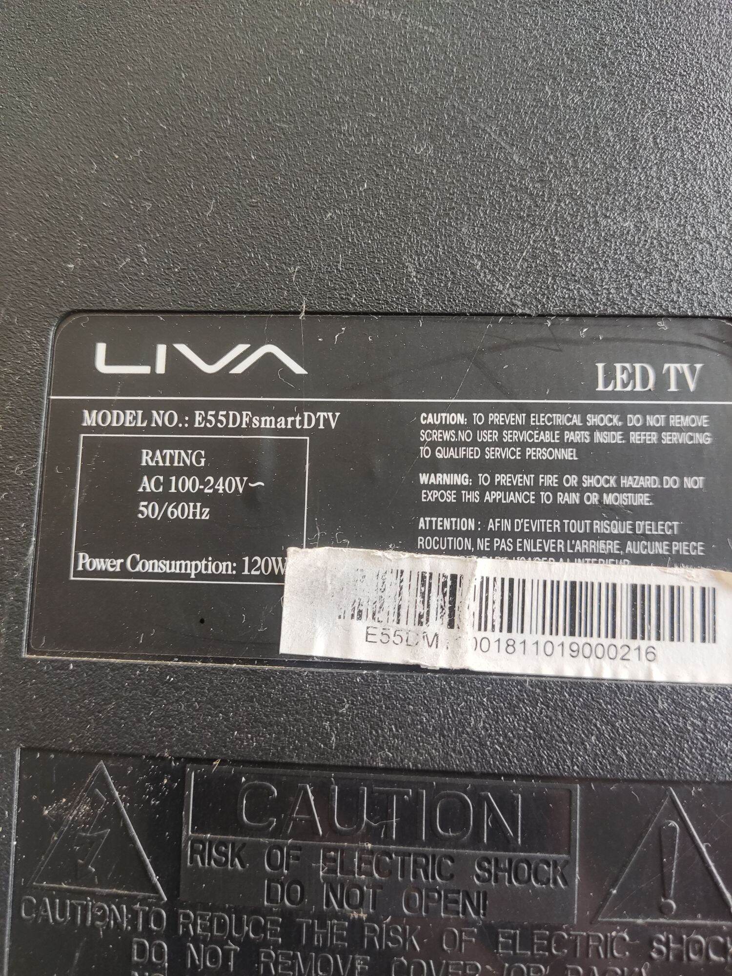 Bo mạch tivi LIVA E55DFsmartDTV