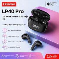 Lenovo | Tai Nghe Lenovo LP40 Pro Không Dây Bluetooth 5.4 TWS Hifi Stereo Điều Khiển Bằng Cảm Ứng HD Gọi Điện Chơi Game Tai Nghe Thể Thao Có Mic