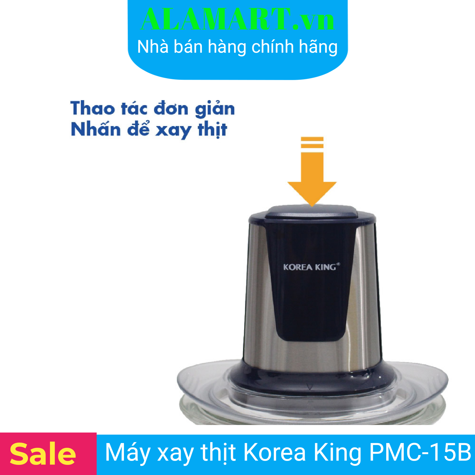[HCM]Máy Xay Thịt Korea King PMC-15B