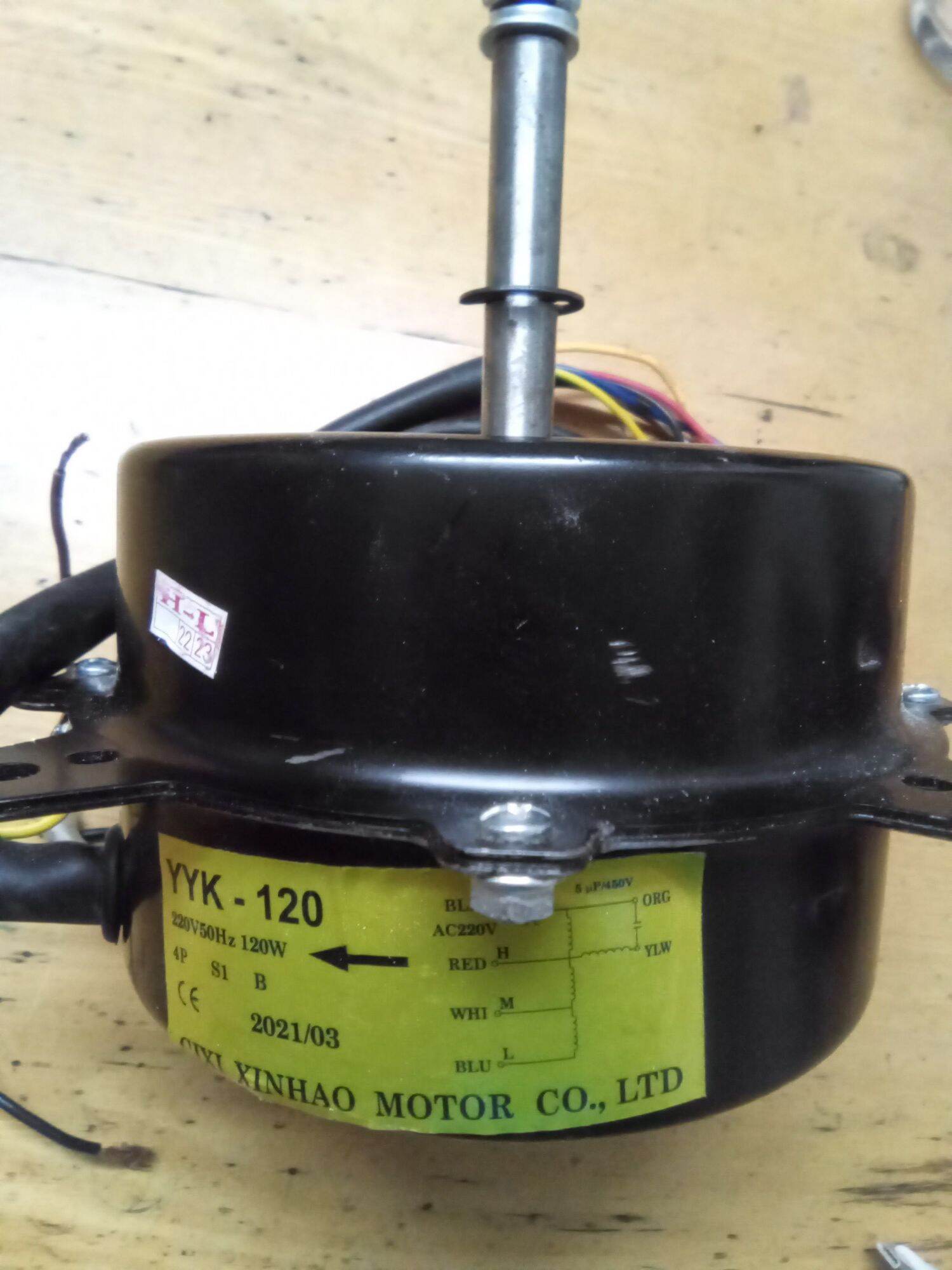 Mo to quat hoi nuoc 120w, quay nguoc