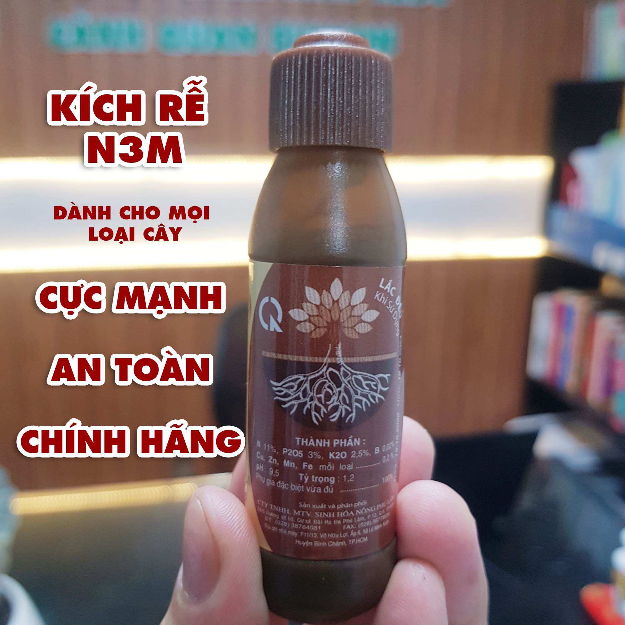 Dung Dịch N3M Kíchthích Ra Rể Cực Mạnh Lọ - (1 lọ 10ml)