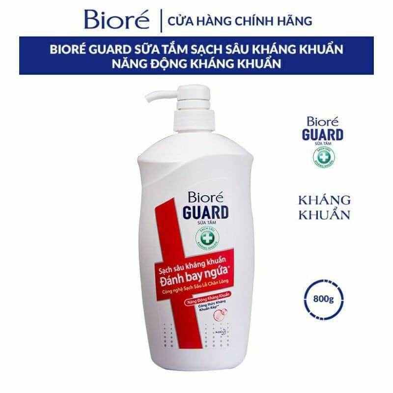 Sữa tắm kháng khuẩn BIORE 800g