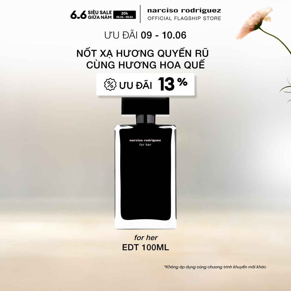 Nước Hoa nữ Narciso Rodriguez For Her Eau De Toilette 100ml