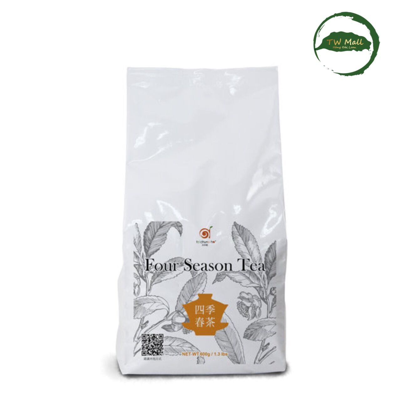 Trà pouchong bốn mùa đài loan 600g - tw mall